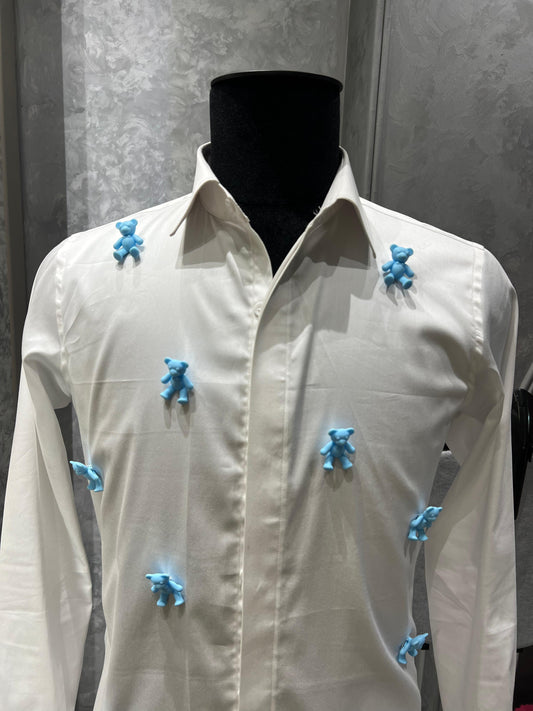 Bear With Me (Blue Teddy)- Shirt