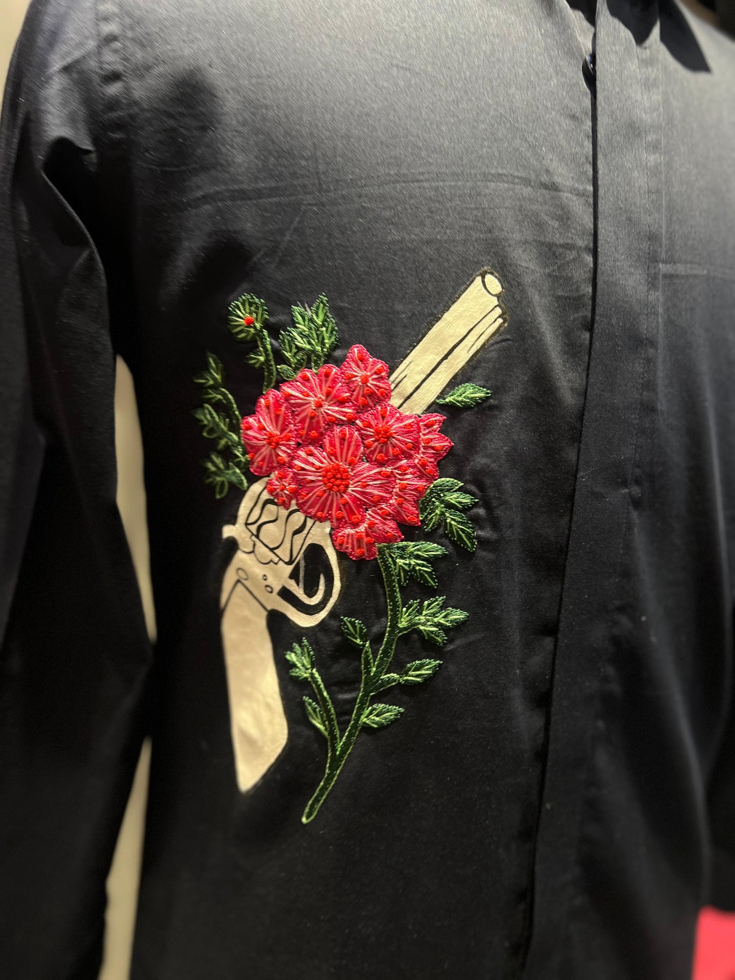 Petals & Pistols- Shirt